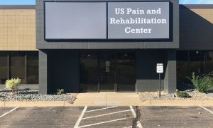 Picture of the front of the US Pain building